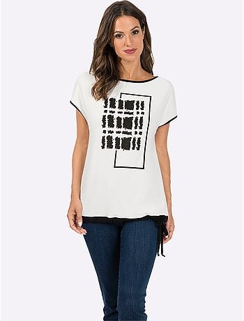 T-shirt Imprimé Superbe Qualité Douce Et Fluide - Taille Standard - Witt