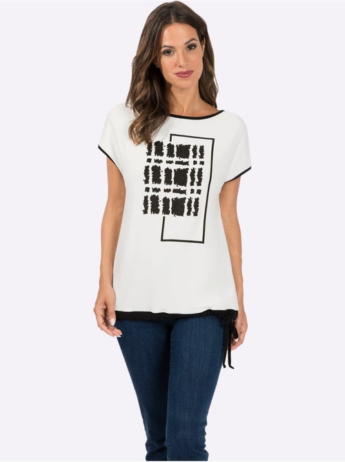 T-shirt Imprimé Superbe Qualité Douce Et Fluide - Taille Standard - Witt - Kiabi T-shirt Imprimé Superbe Qualité Douce Et Fluide - Taille Standard - Witt - Kiabi