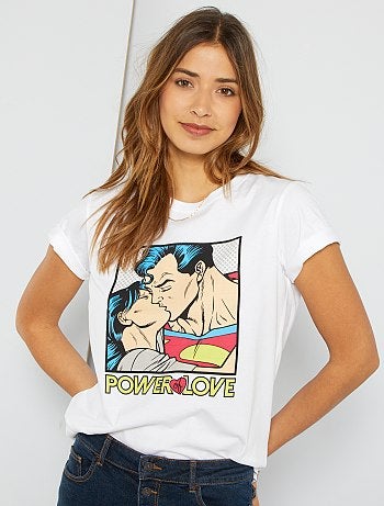 T-shirt imprimé 'Superman'