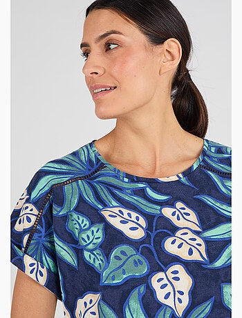 T-shirt imprimé tropical Climatyl - Damart