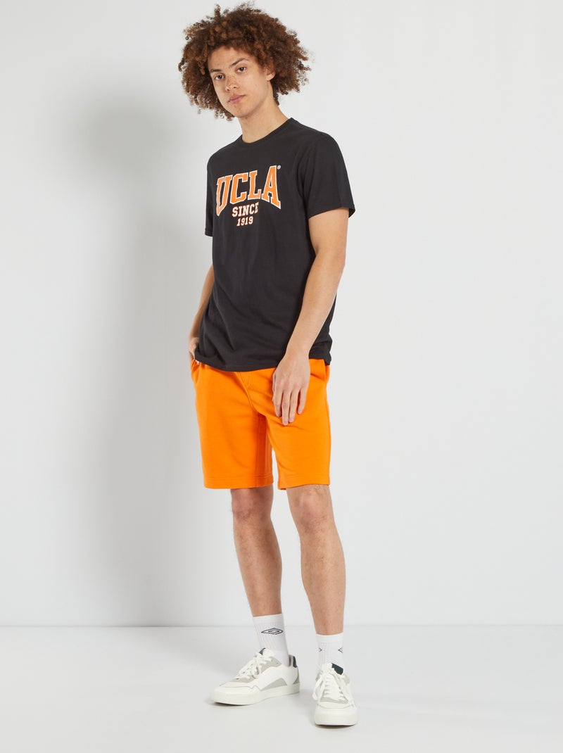 T-shirt imprimé 'UCLA' noir - Kiabi