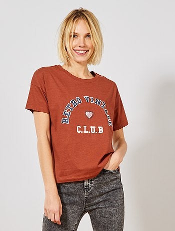 T-shirt imprimé 'University' - Kiabi