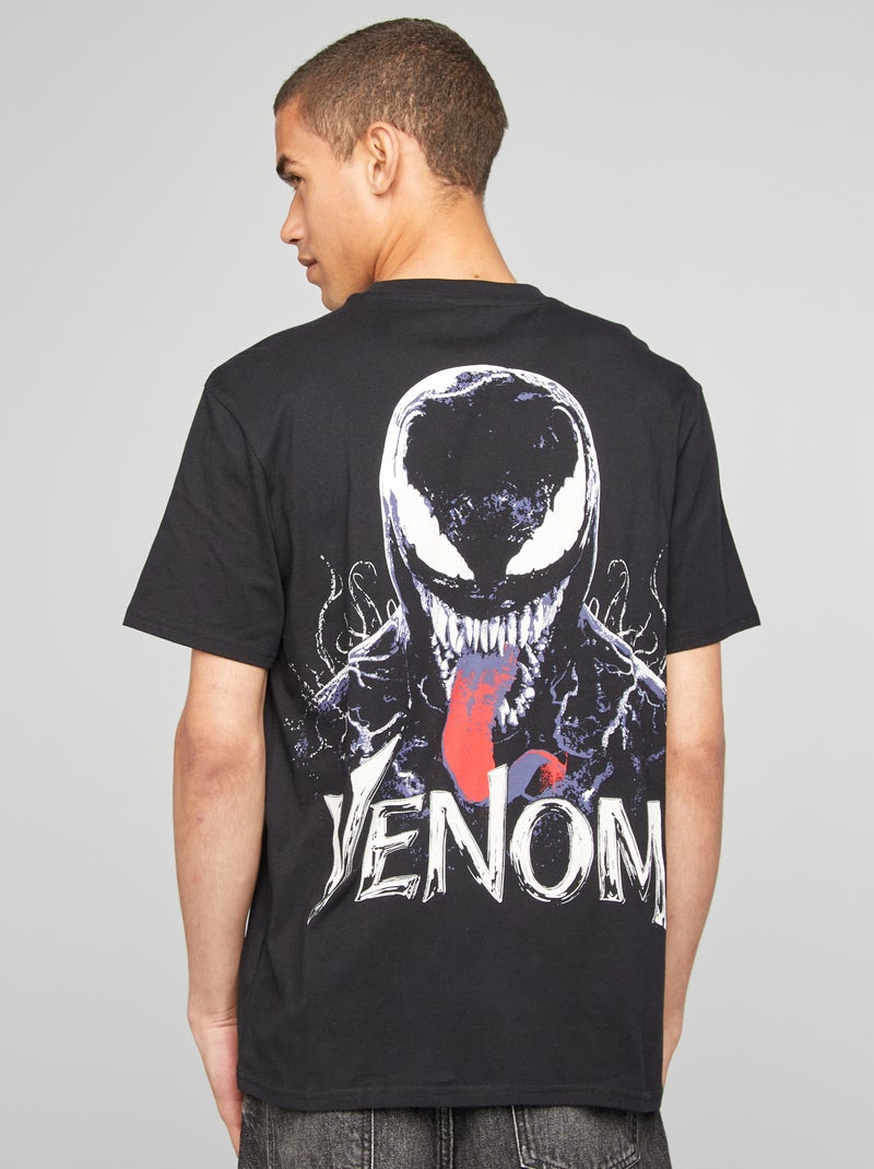 T-shirt imprimé 'Venom' Noir - Kiabi