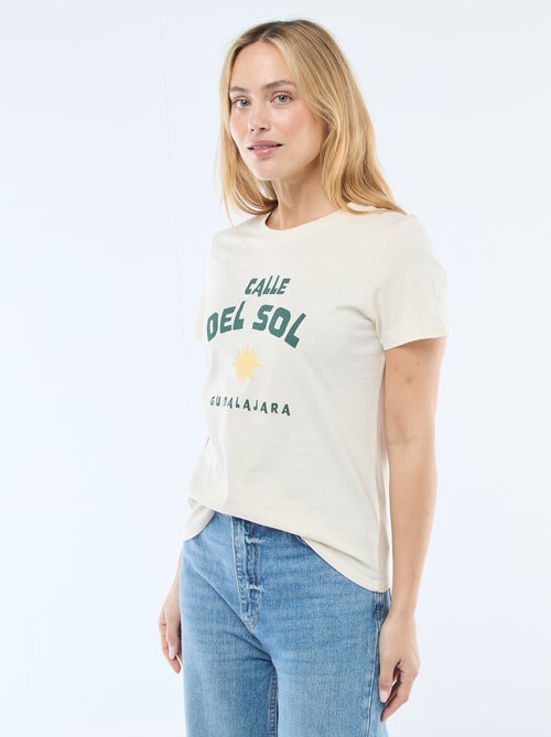 T-shirt imprimé - Kiabi