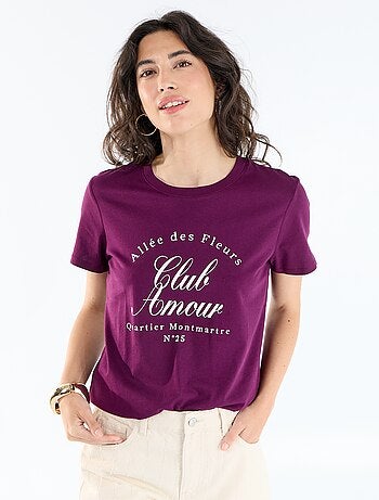 T-shirt imprimé