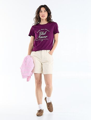 T-shirt imprimé