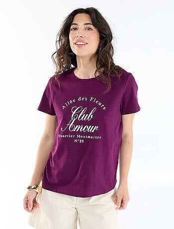 T-shirt imprimé
