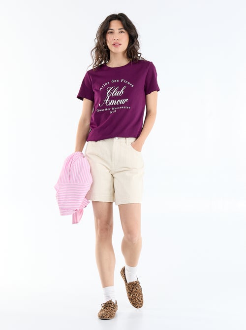 T-shirt imprimé - Kiabi