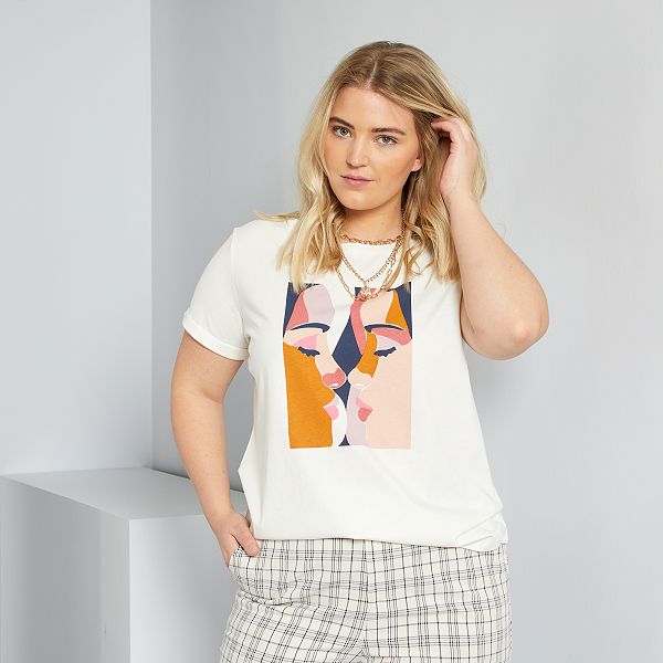 t shirt femme grande taille