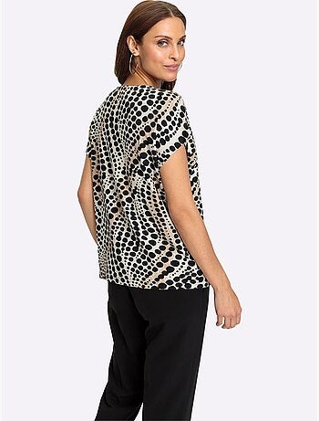 T-shirt Imprimé Viscose - Taille Standard - Witt