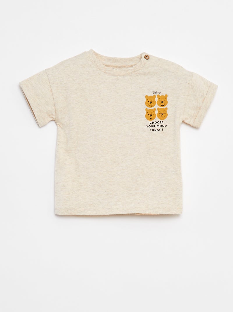 T-shirt imprimé 'Winnie' Beige - Kiabi