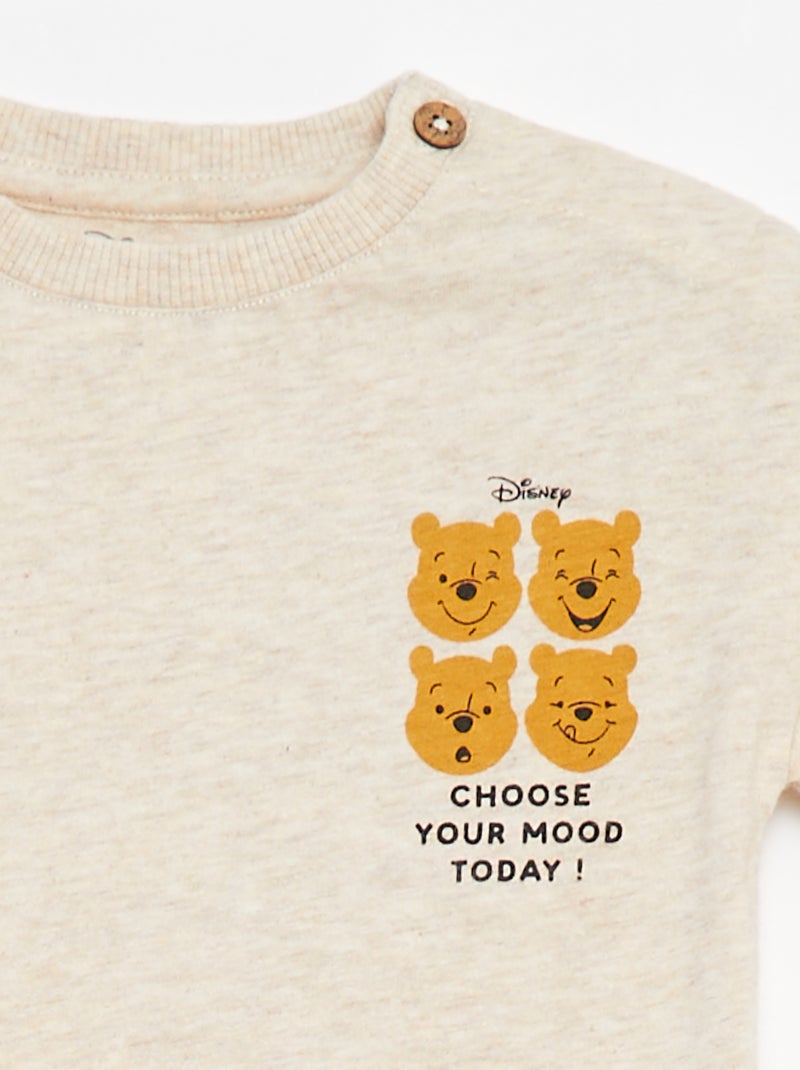 T-shirt imprimé 'Winnie' Beige - Kiabi
