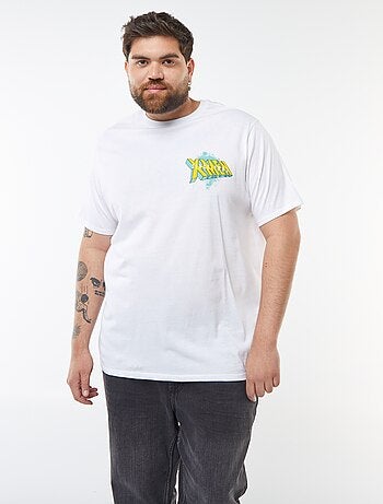 T-shirt imprimé 'X-Men' 'Marvel' manches courtes