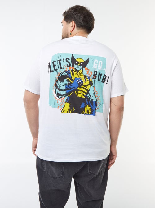 T-shirt imprimé 'X-Men' 'Marvel' manches courtes - Kiabi