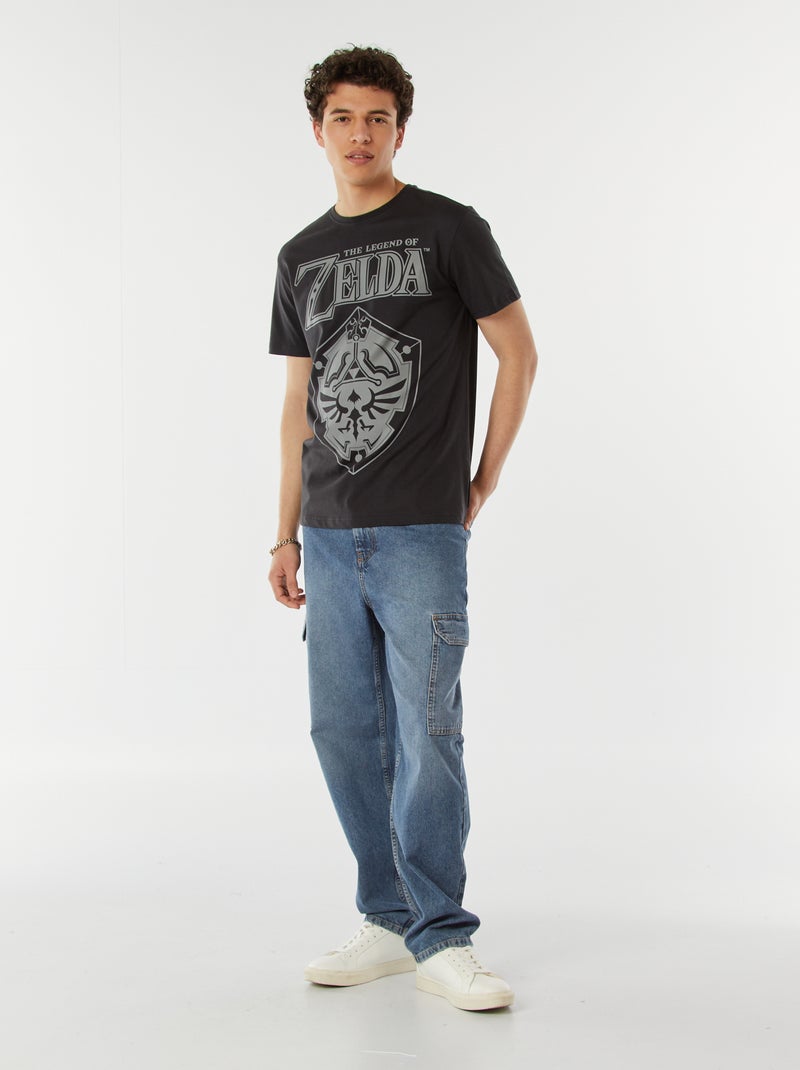 T-shirt imprimé 'Zelda' NOIR - Kiabi
