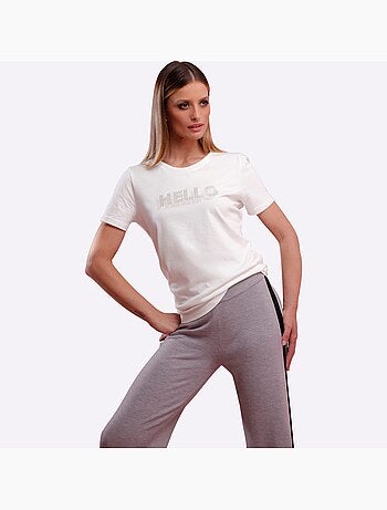 T-shirt Inscription - Taille Standard - helline