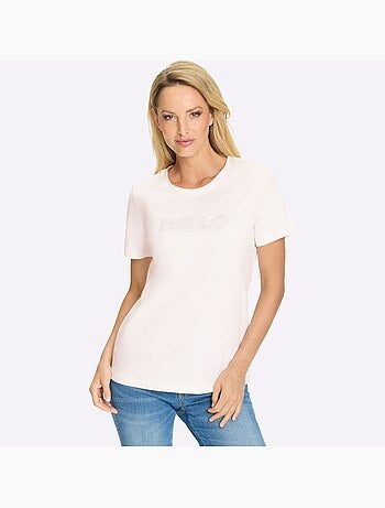 T-shirt Inscription - Taille Standard - helline