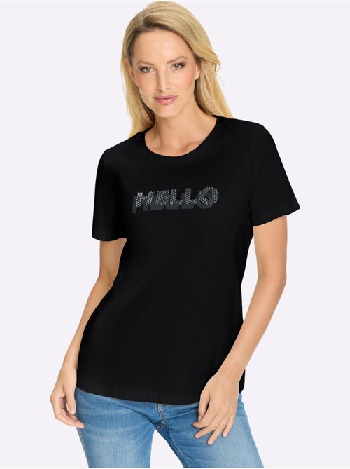 T-shirt Inscription - Taille Standard - helline - Kiabi