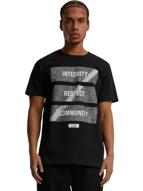T-shirt integrity respect community - merchcode - Kiabi