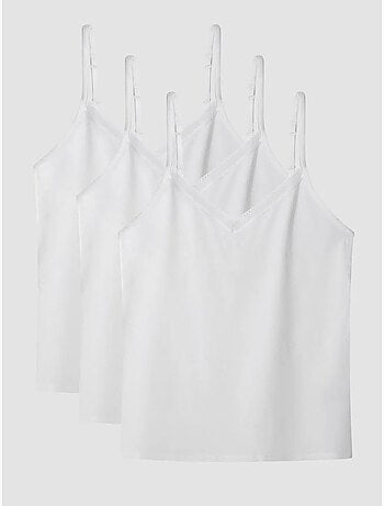 T-shirt intérieure à bretelles modal lenzing
