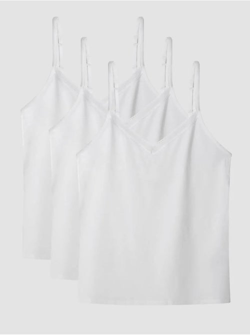 T-shirt intérieure à bretelles modal lenzing - Kiabi