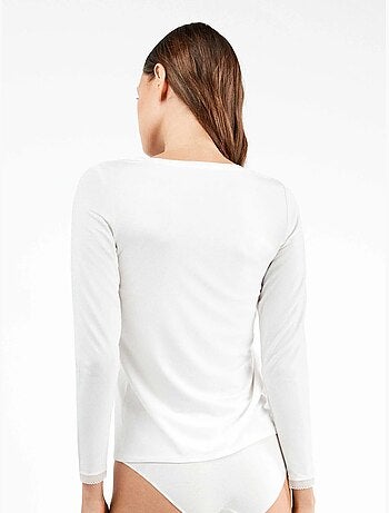 T-shirt intérieure manche longue modal lenzing