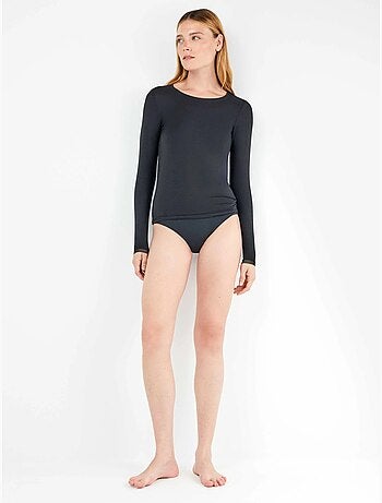 T-shirt intérieure manche longue modal lenzing
