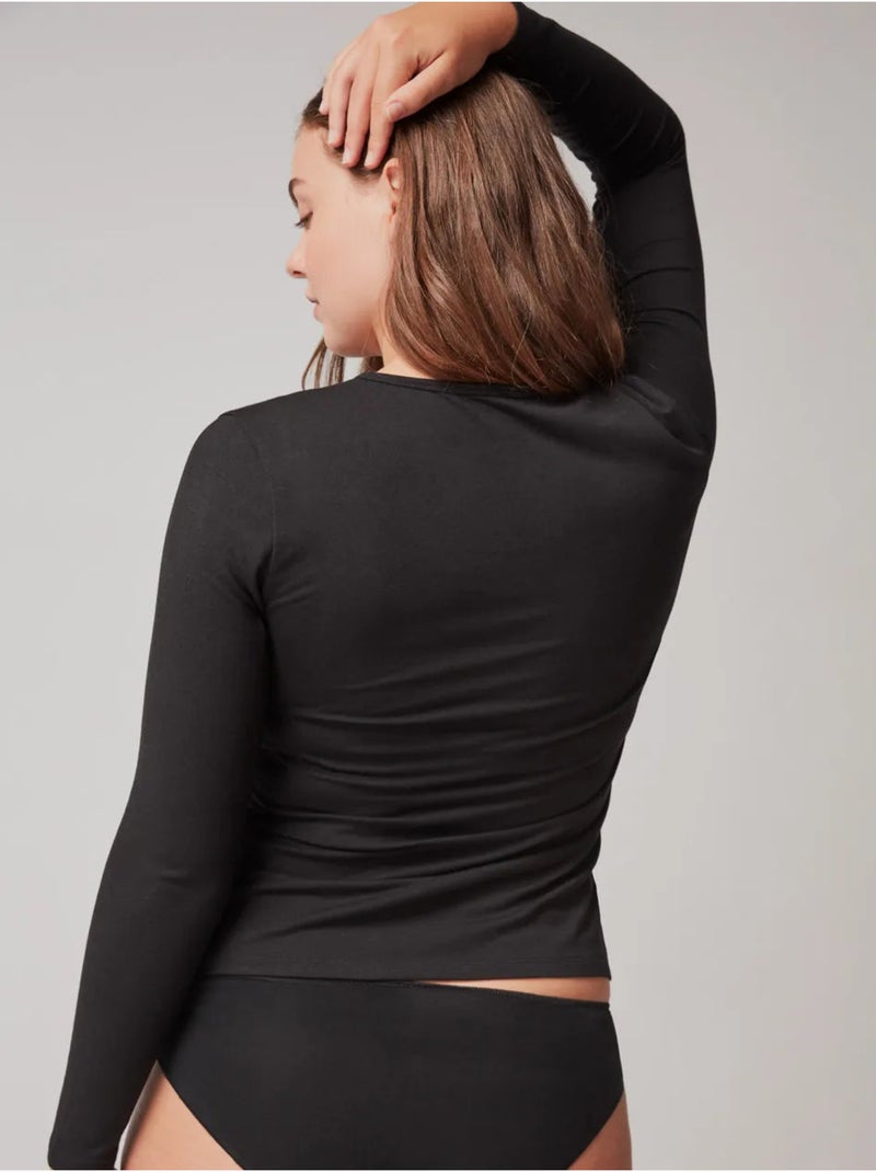 T-shirt intérieure thermique Noir - Kiabi