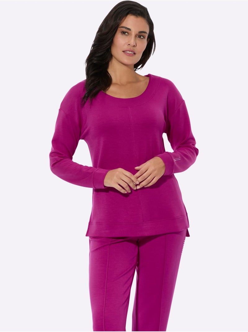 T-shirt Interlock - Taille Standard - Witt Magenta - Kiabi