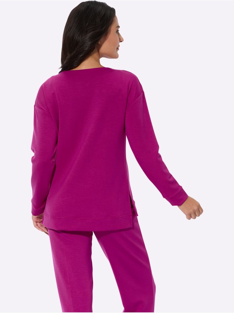 T-shirt Interlock - Taille Standard - Witt Magenta - Kiabi