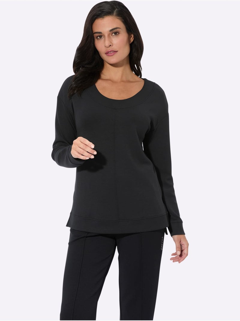T-shirt Interlock - Taille Standard - Witt Noir - Kiabi