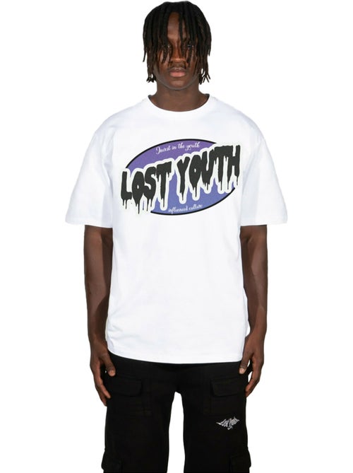T-shirt invest - lost youth - Kiabi