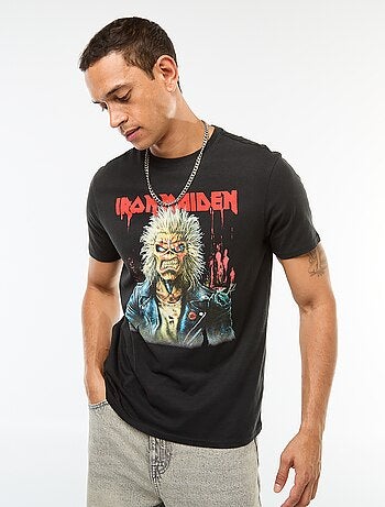 T-shirt 'Iron Maiden' à manches courtes