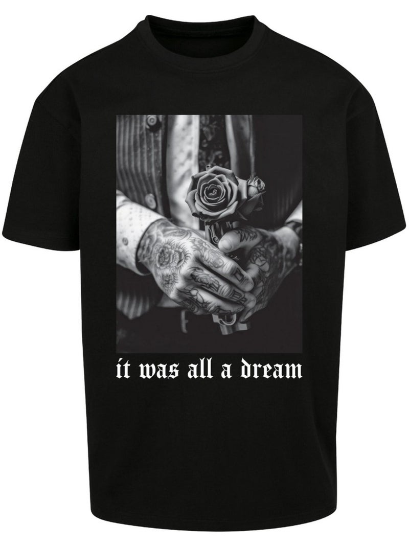 T-shirt it was all a dream - mister tee Noir - Kiabi