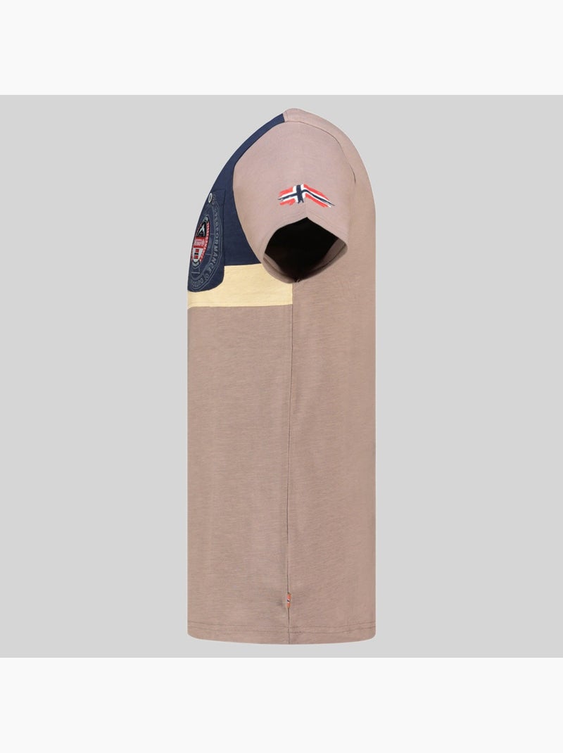 T-shirt j-flag – geographical norway Taupe - Kiabi