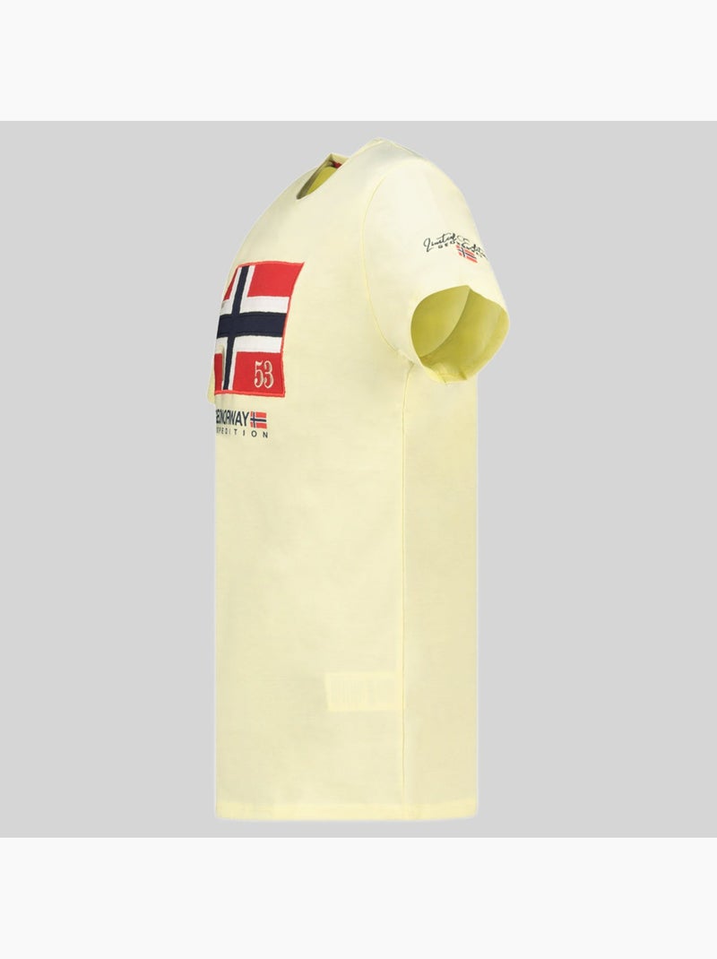 T-shirt j-newflag – geographical norway Jaune - Kiabi