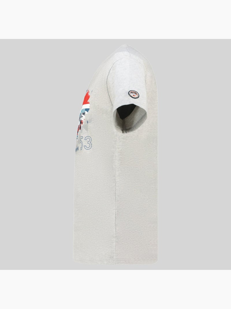 T-shirt j-stone – geographical norway Gris clair - Kiabi