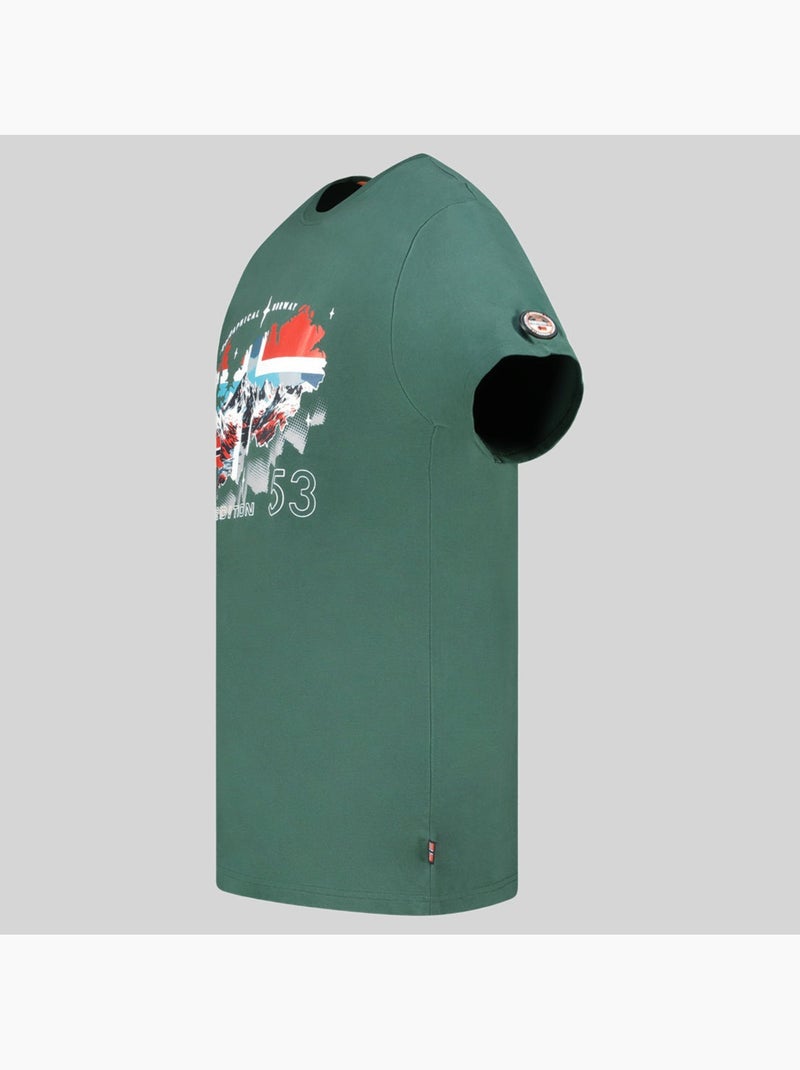 T-shirt j-stone – geographical norway Vert foncé - Kiabi
