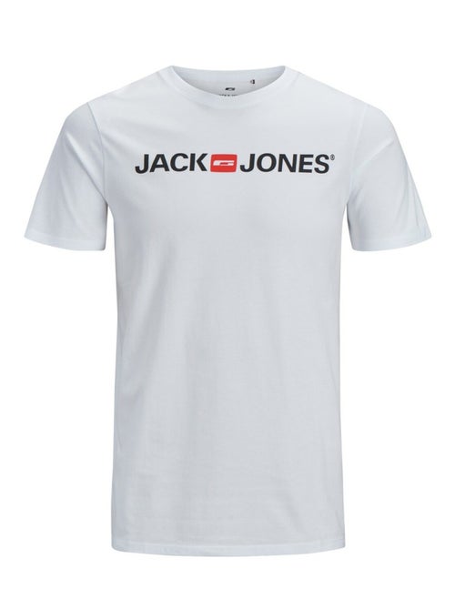 T-shirt Jack & Jones Col Ras-du-cou Ecorp Logo - Kiabi