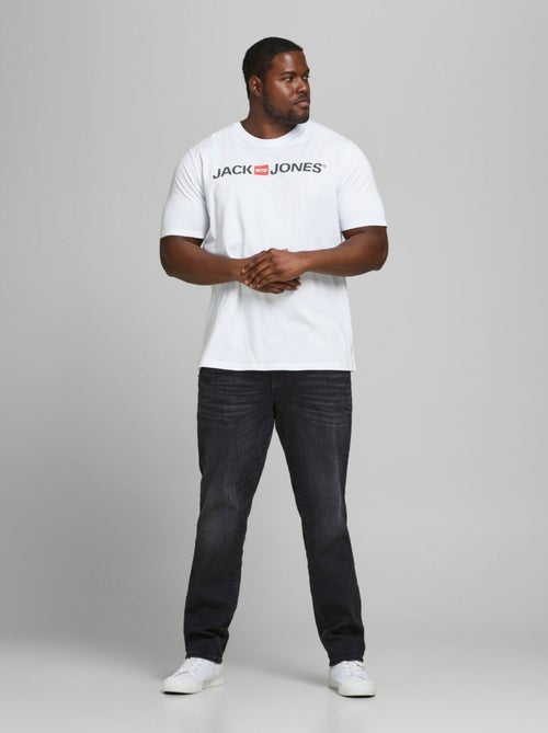 T-shirt Jack & Jones Col Ras-du-cou Ecorp Logo - Kiabi