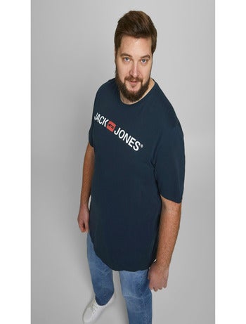 T-shirt Jack & Jones Col Ras-du-cou Ecorp Logo