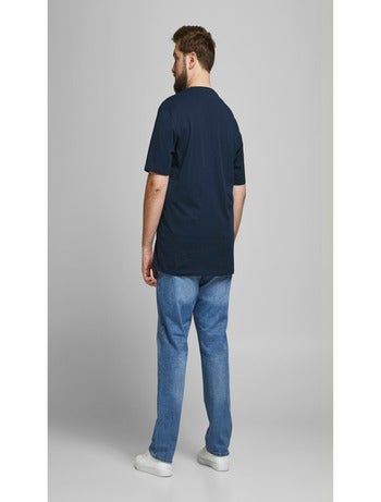 T-shirt Jack & Jones Col Ras-du-cou Ecorp Logo