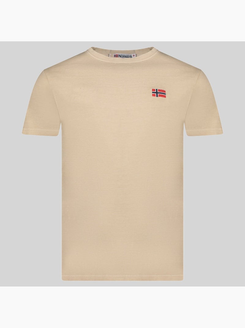 T-shirt jactus – geographical norway Beige - Kiabi