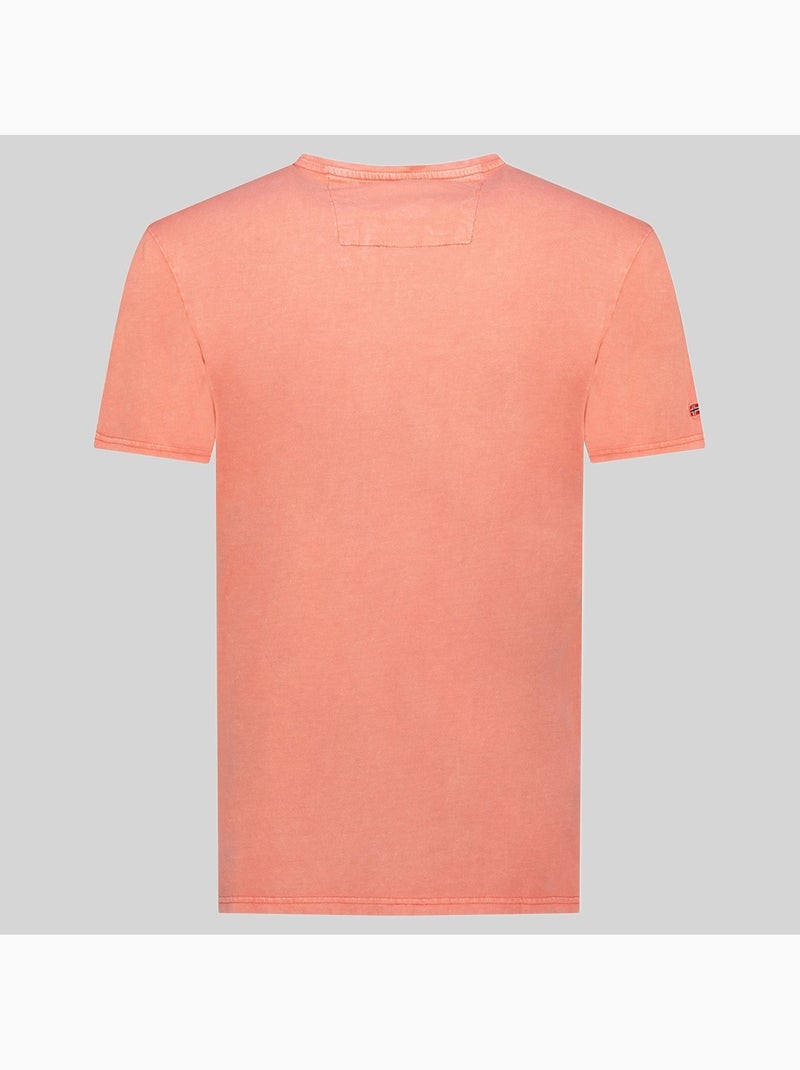 T-shirt jactus – geographical norway Corail - Kiabi
