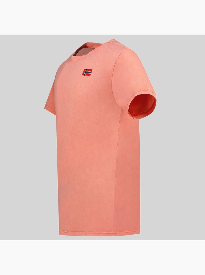 T-shirt jactus – geographical norway Corail - Kiabi
