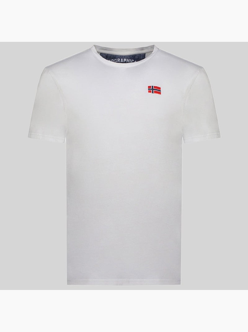 T-shirt jactus – geographical norway Gris clair - Kiabi