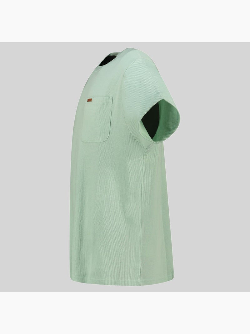 T-shirt jalafel – geographical norway Vert Sauge - Kiabi