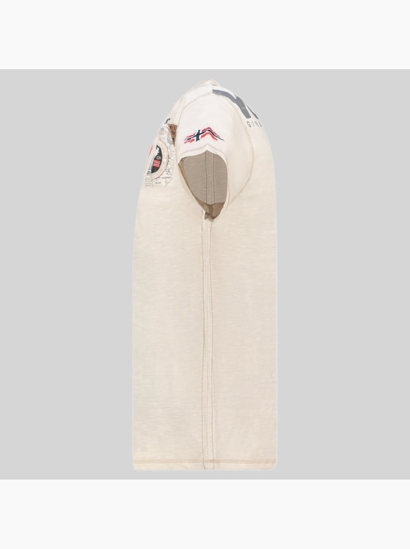 T-shirt jamo – geographical norway Beige - Kiabi