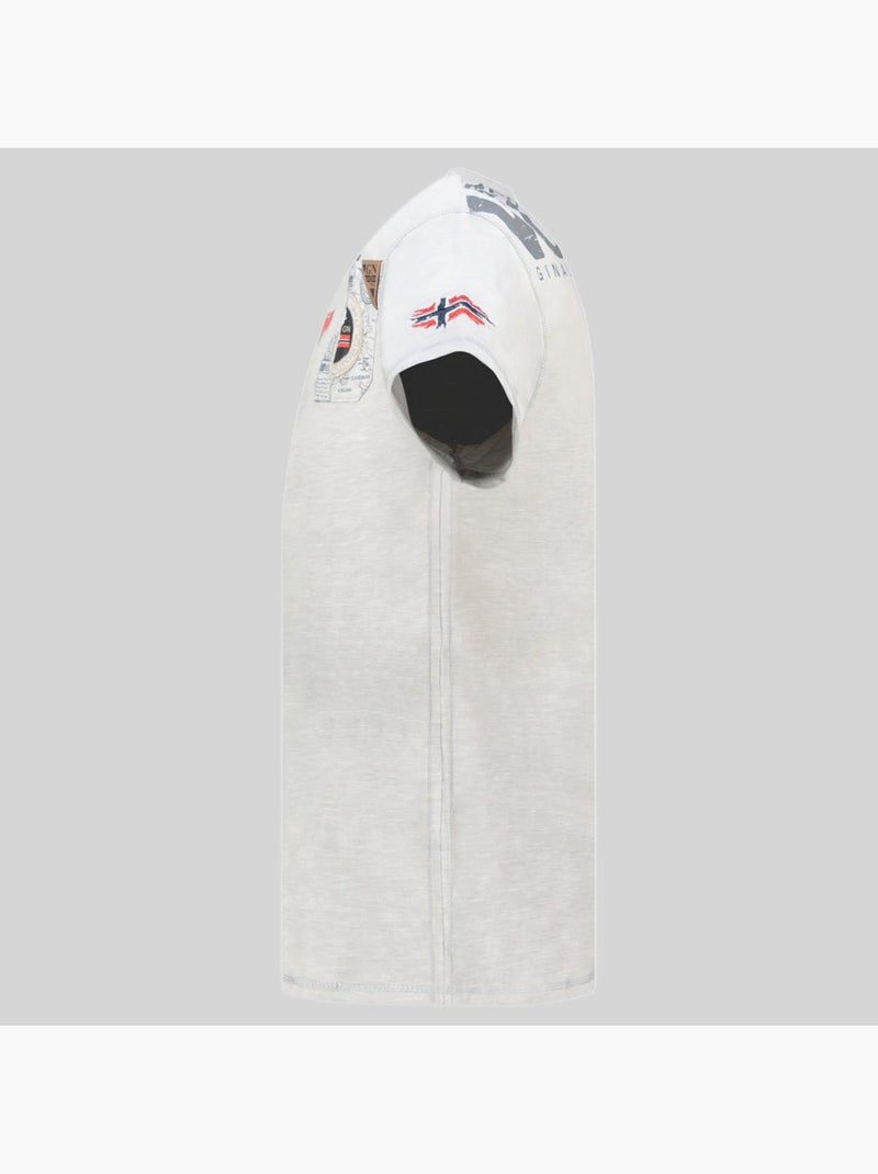 T-shirt jamo – geographical norway Gris clair - Kiabi