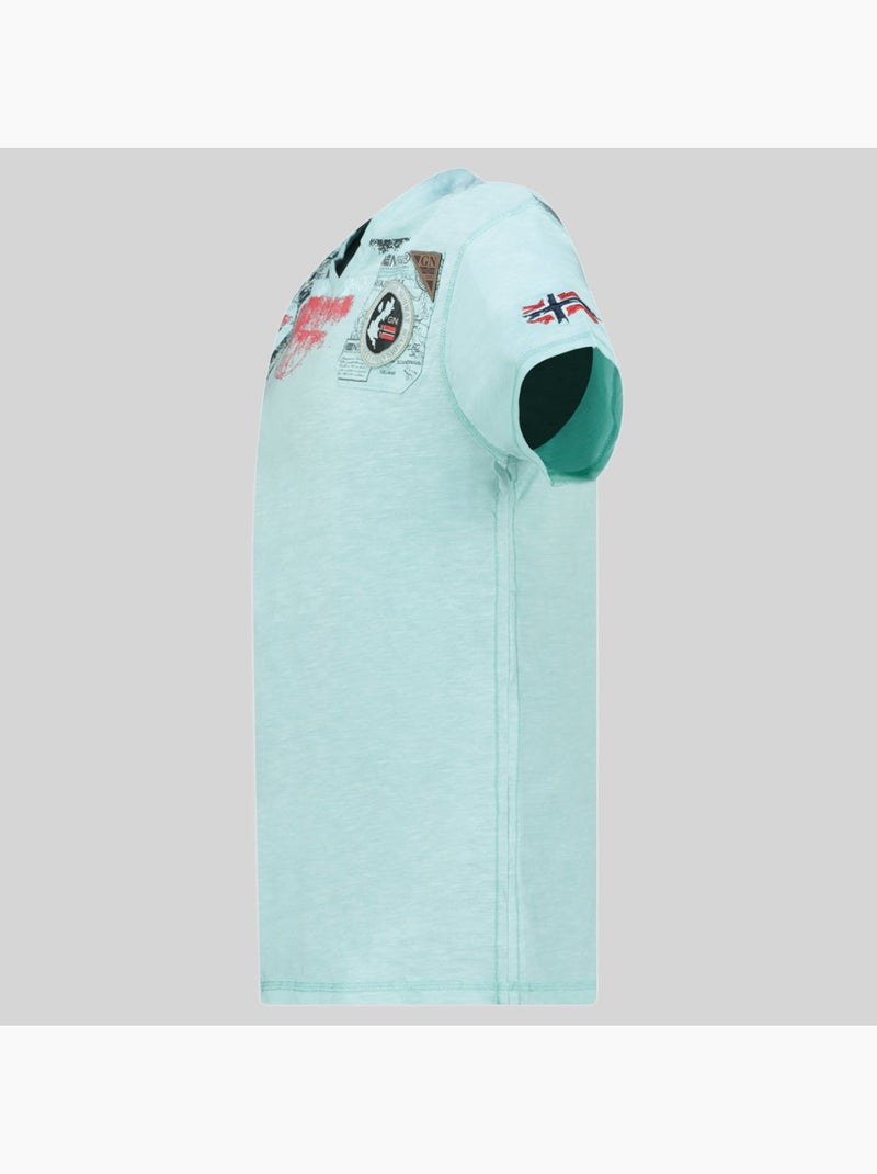 T-shirt jamo – geographical norway Menthe - Kiabi